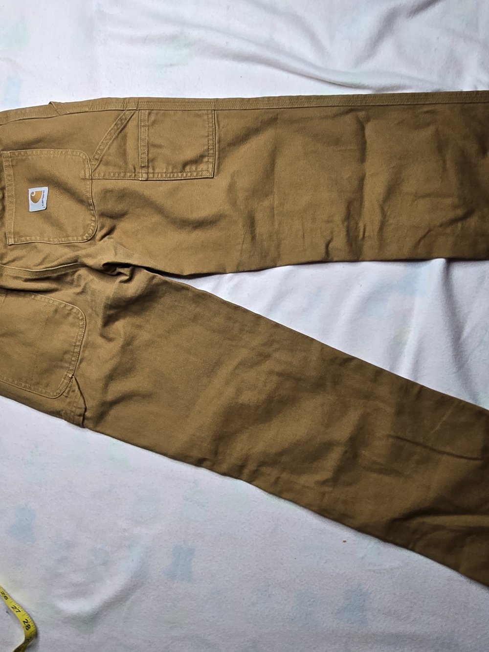 Carhartt Boys' Brown Straight-Leg Work Pants - Picture 6 of 6